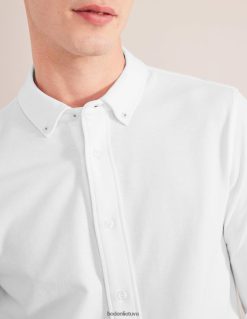 apranga lt Boden vyrų lengvi pique marškinėliai baltas 284XZZ3548