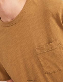 apranga lt Boden vyrų skalbti slub marškinėliai meškiukas rudas 284XZZ3550