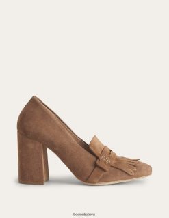 avalynė lt Boden moterys „ghillie“ detalių bateliai su kulnais aukso rudos spalvos zomša 284XZZ2292