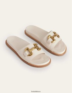 avalynė lt Boden moterys iris snaffle slider sandalai ekru 284XZZ713