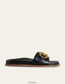 avalynė lt Boden moterys iris snaffle slider sandalai juodas 284XZZ690