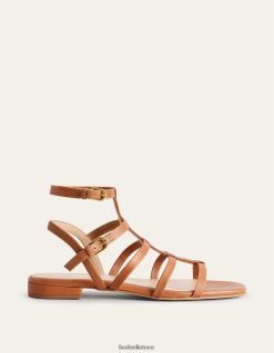 avalynė lt Boden moterys odiniai gladiatorių sandalai įdegis 284XZZ689