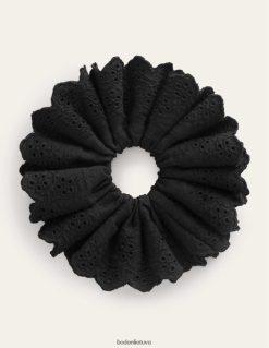 priedas lt Boden moterys broderie scrunchie juodas 284XZZ2352